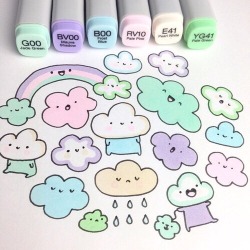 cloudpastel:  Pastel art^^ 