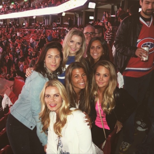 Wives and Girlfriends of NHL players — Anne-Marie Morrow, Sanna