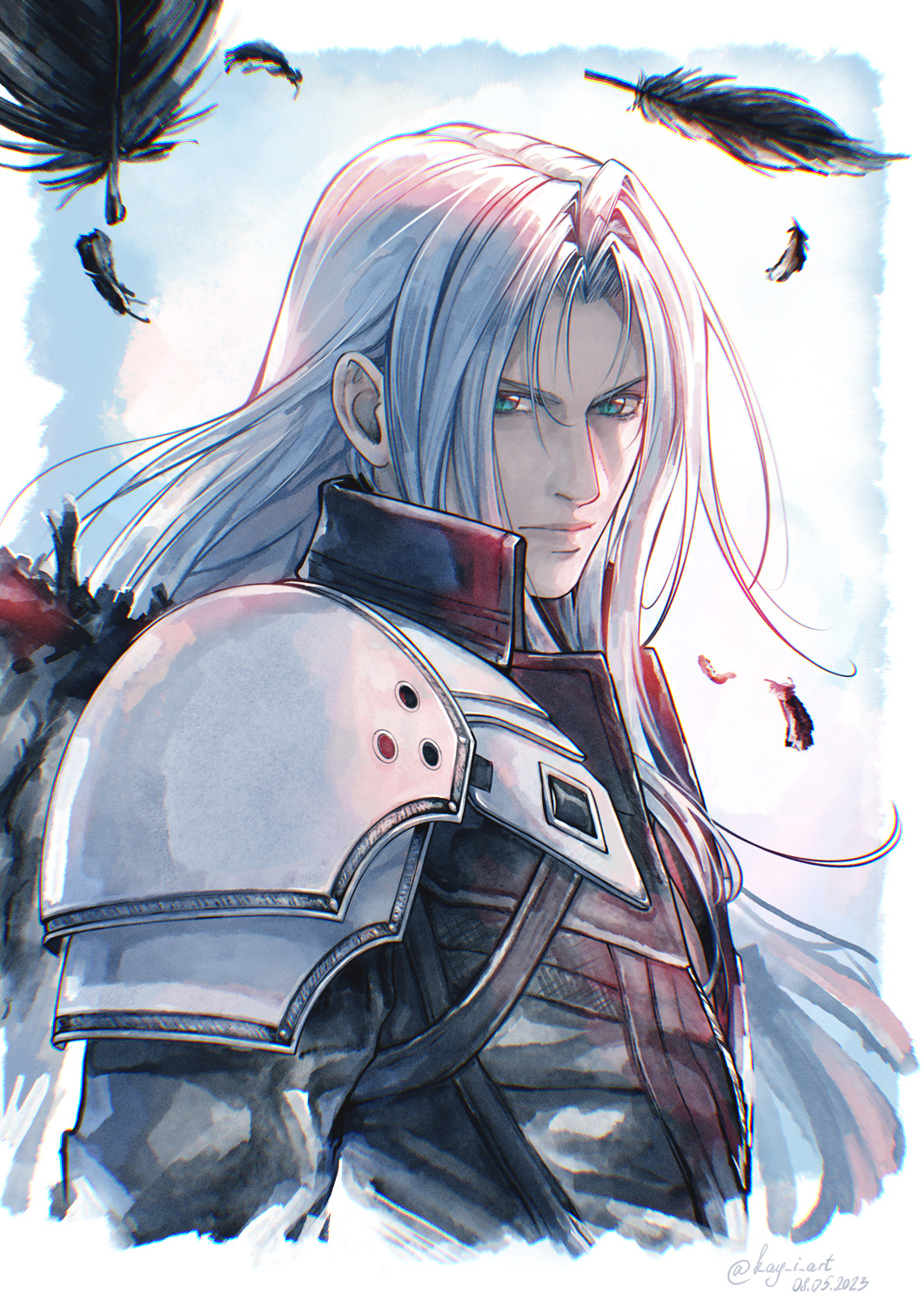 Sephiroth Anime Final Fantasy Vii - WallDevil