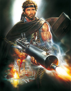 theactioneer:  Enzo Sciotti Django Strikes Again poster art (1987) 