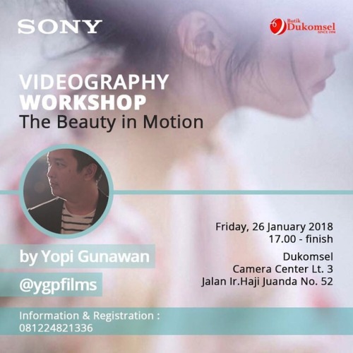 video workshop “The Beauty in Motion” January, 26th 2018 at Dukomsel • • #work