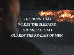 caesaretluna:  gotedit: The Watchers on the Wall  NIGHT GATHERS, AND NOW MY WATCH