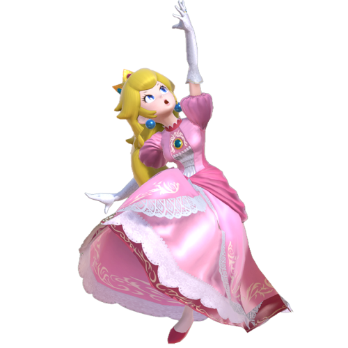 Since I made a bunch of smash pngs for Daisy, I figured I’d do a set for Princess Peach! Feel free t