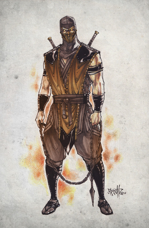 ironleviathan:  Mortal Kombat Character Concepts by Fezat1 These deserve some attention for being so absolutely awesome. 
