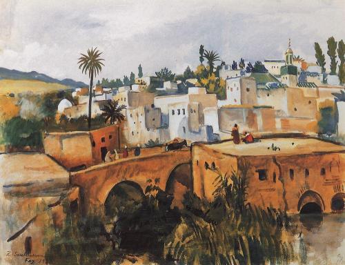 russian-style: Zinaida Serebriakova - From the Moroccan cycles