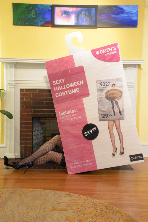 so-i-did-this-thing:Here it is, the sexiest thing I could think of dressing up as for Halloween.