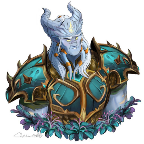 Some portraits I did awhile back of my friends and I’s wow toons