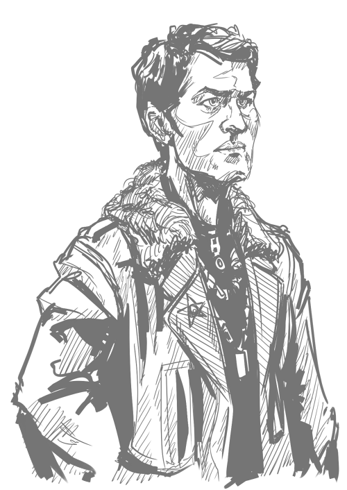 trelldraws: drawing cas in cherno alpha outfits, an ongoing adventure