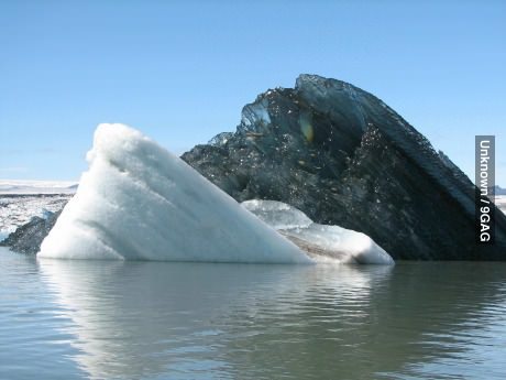 Sex 9gag:  A black iceberg.  pictures