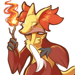 pingagirl:  Free commission for Shadow Flareon.  &lt;3