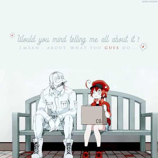 hanae-ichihara: “I mean, about what you guys do…” 