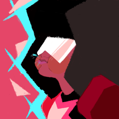 gravitygrape:  Here’s my girl garnet being silly! 