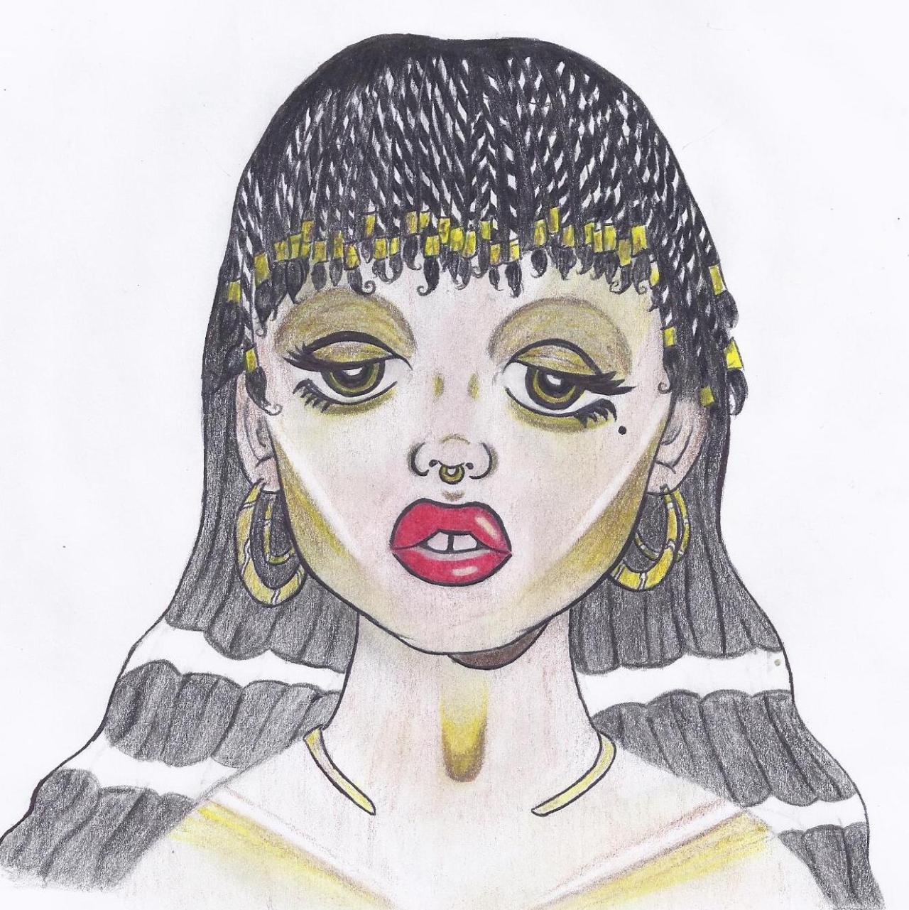peep:  peep:  FKA twigs  this needs more notes   peep i love your art tbh