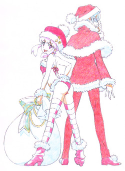 wishfuldesire-blog1:  Pixiv ID: 40479723Member: m  Ryuko is my christmas wish~ &lt;3 &lt;3 &lt;3