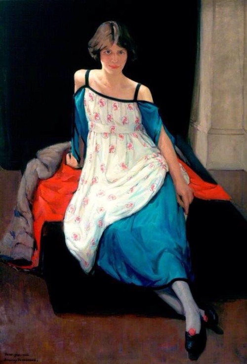 chancegallery: Dorothy Johnstone. Portrait of Anne Finlay. 1920.