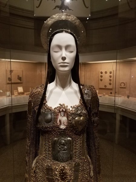 Details from “Heavenly Bodies: Fashion and the Catholic Imagination” MET Museum Exhibition including