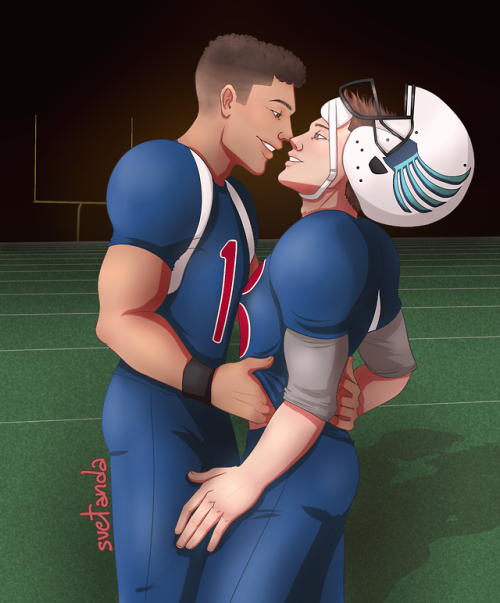 Jordan &amp; Asher from All AmericanGift for @codylworld commissioned by @demonzdust(check my co