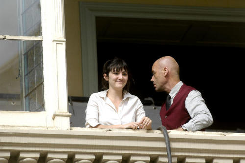 Isabelle Fuhrman on set of Down a Dark Hall in Canary Islands, Spain.