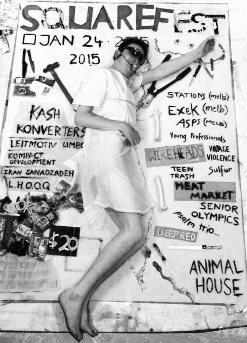 faahole:SQUAREFESTJan 24 • 2015 Over 15 bands • Two stages ANIMAL HOUSE $$ twentyCrawl out the groun