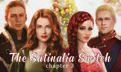 agentkatie:Chapter 3 of @effelants’ and my Satinalia AU is up! In which we have our first Satinalia 