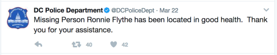 PSA: THERE IS NOT A PLAGUE OF DISAPPEARING CHILDREN IN DC