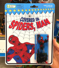 obviousplant:Covered in Spiders, Man action