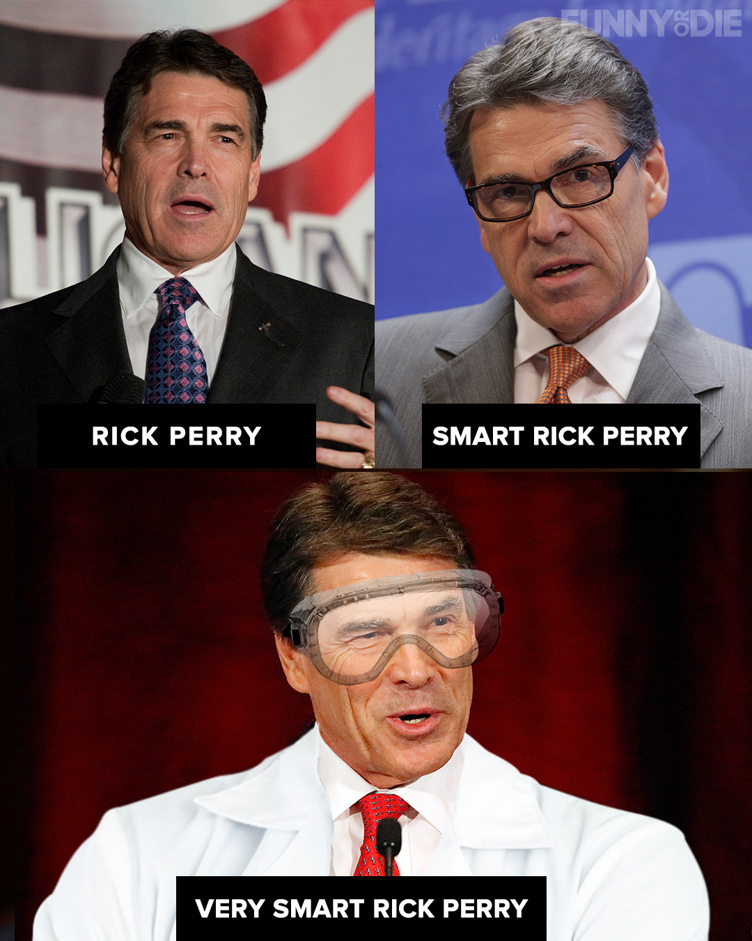 The evolution of Rick Perry.