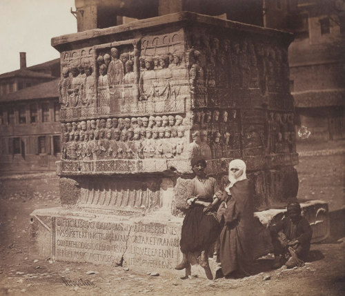 James Robertson, Base of the Obelisk of Theodosius, Constantinople, 1855