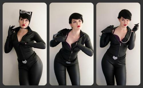 cosplayandgeekstuff:  KokoroKristin (USA) as Catwoman. Photo I by: Edgar Bonifacio Photography Photos II and III by: Felicis Rook 
