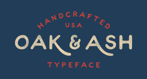 Oak & Ash was inspired by my first hand drawn font, Parker. If you liked Parker, you’ll lo