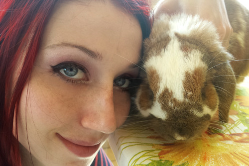 www.facebook.com/RubyTini87Me and my little Cotton Ball ^^