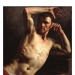 gayartists:Male nude half-length, Jean Louis Théodore Géricault (1791 - 1824)