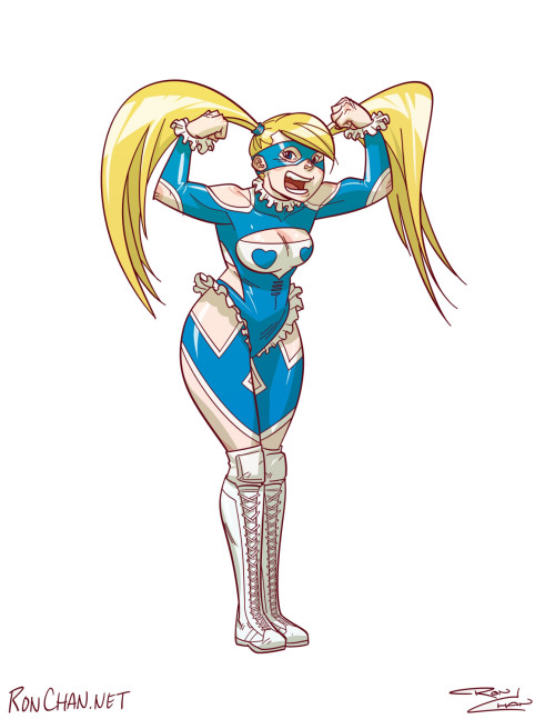 rondanchan:  Street Fighter Alpha 3 - Then and Now: R. Mika! The SFA3 - Then and Now Project:In 2005, I challenged a bunch of my art buddies to all draw the entire Street Fighter Alpha 3 cast with me. Each week, we drew a different character. Now, ten
