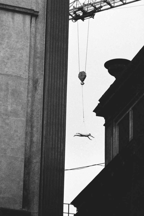  Stelarc - City Suspension; Royal Theatre, Copenhagen, 28 June 1985*Stelarc was a Cyprus-born p