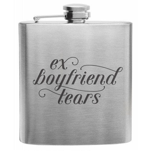 BUY or DIY or Your Own Version: Ex Boyfriend Tears… or Girlfriend or Friend. This flask is $2