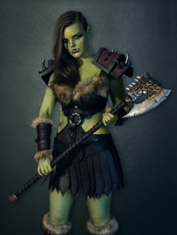orcgirls:  Orc Cosplay by echoesofoblivion
