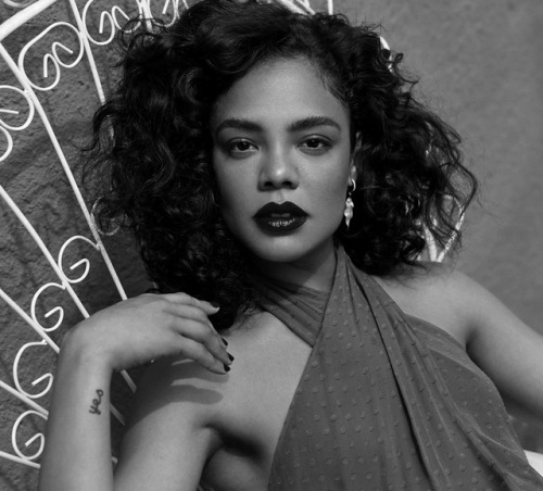 bwgirlsgallery:Tessa Thompson photographed by Thomas Whiteside for Marie Claire US Magazine  - June 