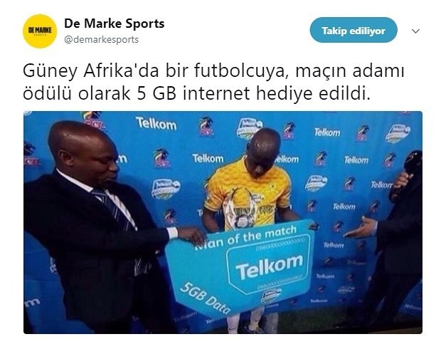 Güney Afrikada bir...