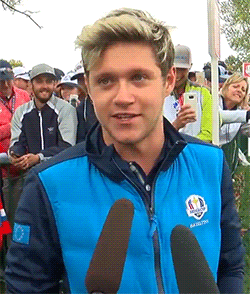 ninicutiepie:  One Direction’s Niall Horan, Bill Murray Among Ryder Cup Celebs