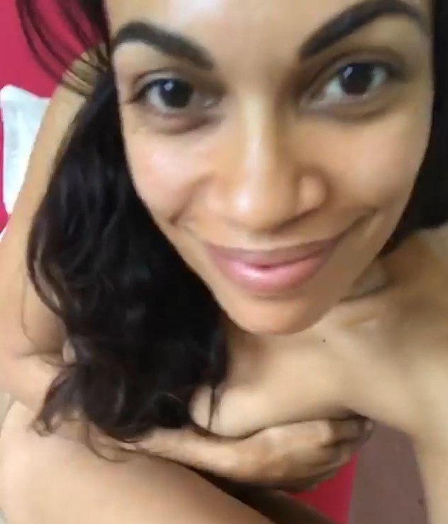 Rosario Dawson Leaked Nude And Sexy Selfie Video  (more…)View On WordPress