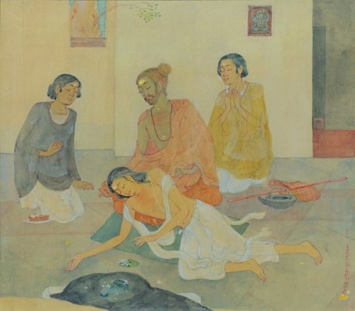 Chaitanya in Gayadham, Kshitindranath Tagore 