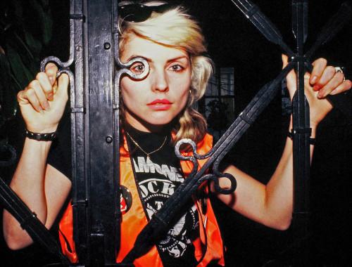 soundsof71: soundsof71:Debbie Harry wearing a Ramones t-shirt, Cleveland Heights 1978, by Janet Maco