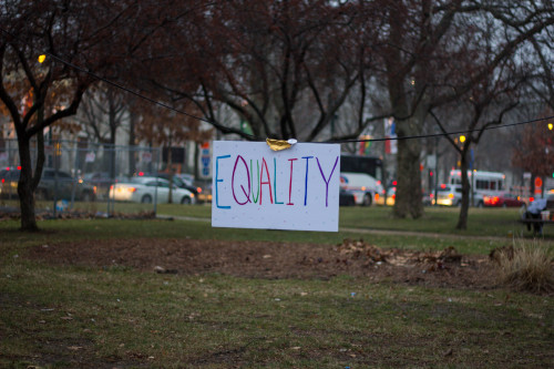 January 21st, 2017 || Philadelphia, PA.some of my favourite signs left around the parkway after the 