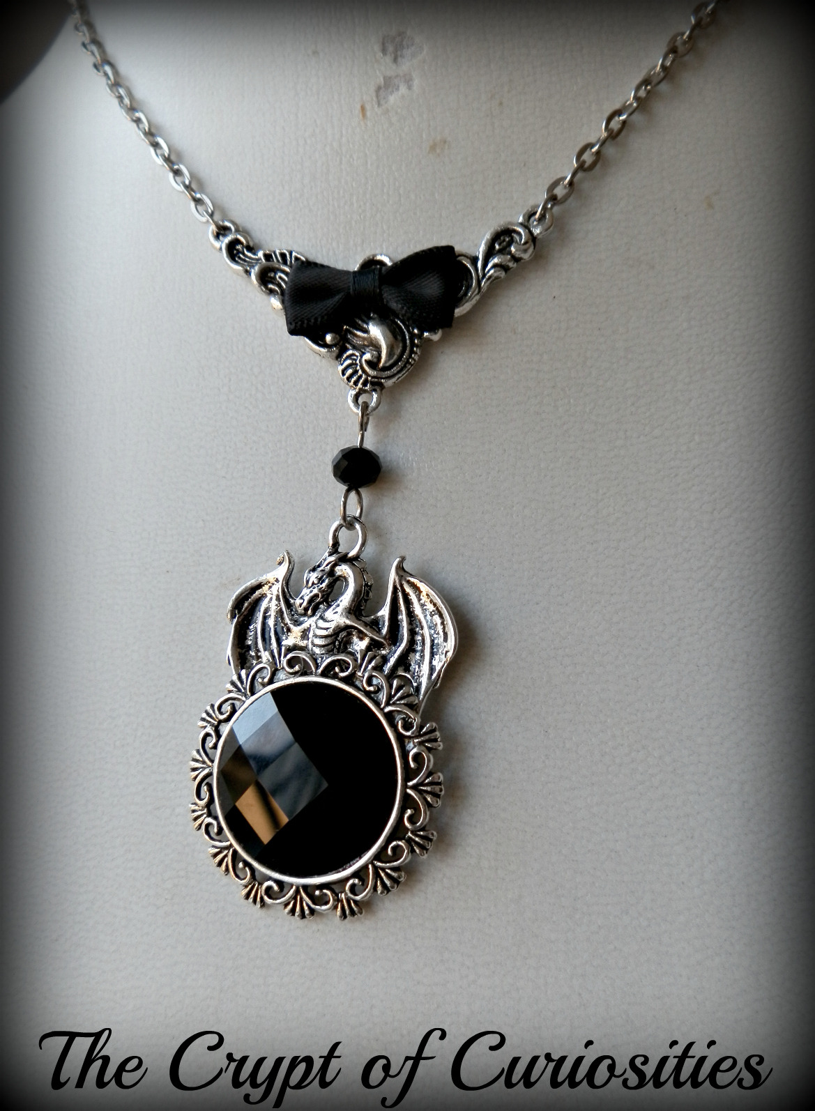 thecryptofcuriosities:  Black and silver items by The Crypt of Curiosities available