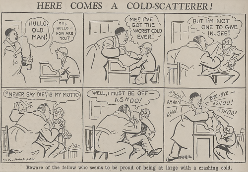 yesterdaysprint:W.K. Haselden in the Daily Mirror, October 25, 1935