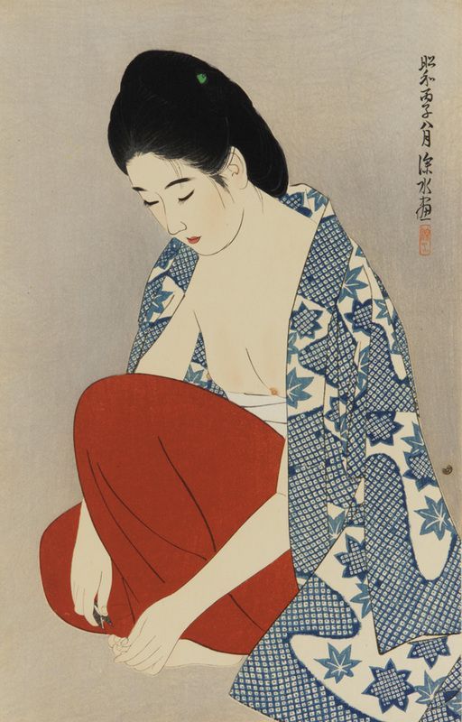 fujiwara57:Itō Shinsui  伊東深水 (1898-1972).
