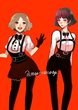 moencabbage:Persona 5 gurlzzz