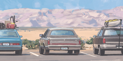 Stopping for food and dielectric grease.www.simonstalenhag.se