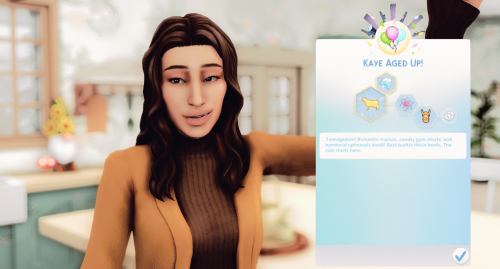 neutralsupply: Welcome to teenagerhood, Kaye! She looks a LOTTT like Bristol and only a little like 