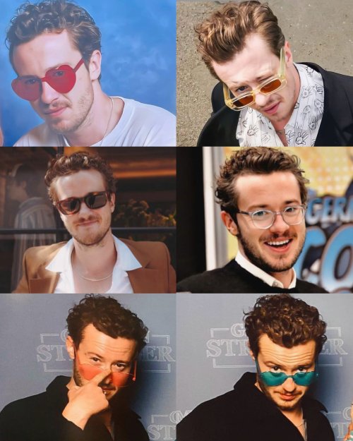 Joseph Quinn In Any Type Of Glasses We Really Won